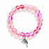 Protect The Ocean Marine Bracelet - Recycled 8mm Frosted Sea Glass Beads With Silver & Blue Dolphin - image 12