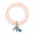 The Ocean Trio Charms Bracelet - Recycled 8mm Frosted Sea Glass Beads To Saves Marine Life - image 18