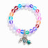 The Ocean Trio Charms Bracelet - Recycled 8mm Frosted Sea Glass Beads To Saves Marine Life - image 9