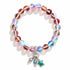 The Ocean Trio Charms Bracelet - Recycled 8mm Frosted Sea Glass Beads To Saves Marine Life - image 27