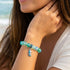 Help Save Seahorses Life Bracelet - Recycled 8mm Frosted Sea Glass Beads With Seahorse Charm - image 14