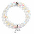 Ocean Cleanup Dolphin Bracelet From Ocean Debris - Recycled 8mm Iridescent Beads Sea Glass Beads - image 11