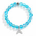 Whale Bracelet Supporting Ocean Cleanup - Recycled 8mm Iridescent Sea Glass Beads With Whale Tail Charm - image 11