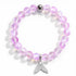 Whale Bracelet Supporting Ocean Cleanup - Recycled 8mm Iridescent Sea Glass Beads With Whale Tail Charm - image 9