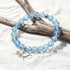 Save The Whales Bracelet - Recycled 8mm Glimmering Sea Glass Beads | Turn Ocean Trash Into Hope - image 6