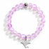 Glow Like The Ocean Manta Ray Bracelet - Recycled 8mm Glimmering Sea Glass Beads For Ocean Cleanup - image 11