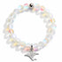 Glow Like The Ocean Manta Ray Bracelet - Recycled 8mm Glimmering Sea Glass Beads For Ocean Cleanup - image 9