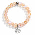 Protect Little Tropical Fish Bracelet - Recycled 8mm Glimmering Sea Glass Beads From Marine Debris - image 5