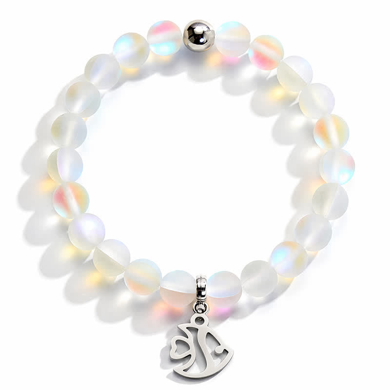 Protect Little Tropical Fish Bracelet - Recycled 8mm Glimmering Sea Glass Beads From Marine Debris - image 9
