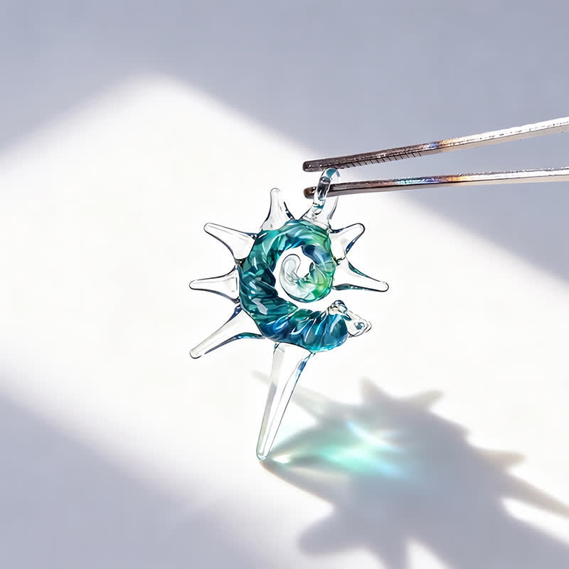 Save The Ocean The Ocean's Spiral Bracelet - Conch Pendant Made From Recovered Marine Debris - image 17
