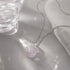 The Heart Of The Ocean Color-Changing Necklace - Glass Pendant Crafted From Recycled Marine Debris - Purple - Approx. 15.75" / 40cm - image 12