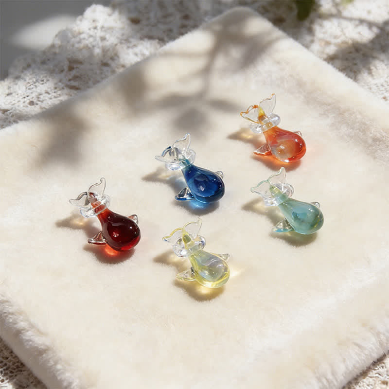 Ocean Drop Whale Necklace - Recycled Glass Pendant To Protect The Whales - image 1