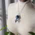 Save The Jellyfish Sea Glass Necklace - Recycled Ocean Glass Supporting Ocean Cleanup - image 1