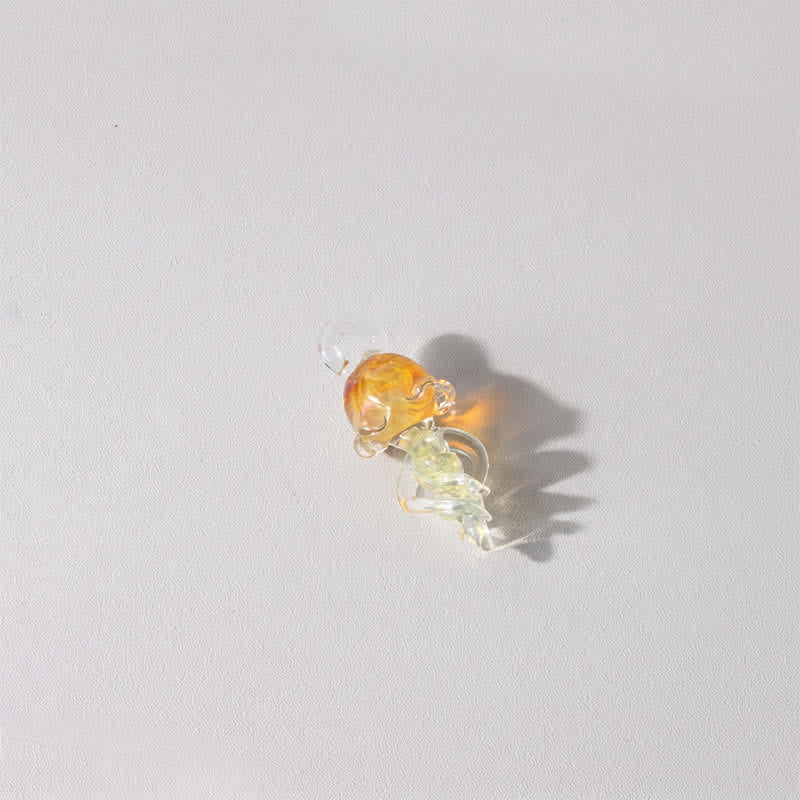 Save The Jellyfish Sea Glass Necklace - Recycled Ocean Glass Supporting Ocean Cleanup - image 15