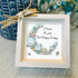 Just Be Happy Today Crescent Moon Sea Glass Framed Art - image 2