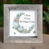 Just Be Happy Today Crescent Moon Sea Glass Framed Art - image 6