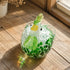 The Chubby Hen Collection - Large Handblown Glass Rooster Sculptures - image 1