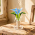 DIY Everlasting Calla Lilies Decor With Vase - Handblown Glass Bouquet That Never Wilts - Style #6 - image 5