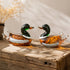 Wildfowl Mallard Duck Art Glass Sculpture - Handblown Glass Animal Art Ornament - image 2