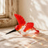 The Garden Messengers Hummingbird Sculpture - Hand-blown Glass Hanging Humming Bird Figurine - image 9