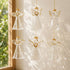 6Pcs Angel Hanging Ornaments Set - Handmade Art Glass Hanging Decor - Angel-6Pcs - image 0