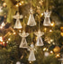 6Pcs Angel Hanging Ornaments Set - Handmade Art Glass Hanging Decor - image 2