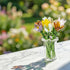 Miniature Forever Glass Bouquet Set - Handblown Glass Random Flower Bouquet In Tiny Vase - image 4