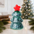 Mini Holiday Decor Twinkle Christmas Tree Figurine - Handblown Glass Christmas Tree Collection - Style #6 - image 6
