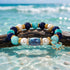 FREE Today: Cute Octopus Blue Stone Beaded Bracelet - Bracelet With Gold Spacers And Aqua Octopus Charm - image 5