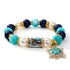 FREE Today: Save The Sea Turtles Bracelet - Ocean Blue Beaded Bracelet With Jeweled Sea Turtle Charm - image 9