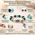 FREE Today: Blue Seahorse Charm Bracelet - Ocean Conservation Turquoise Pearl Lapis Beaded Bracelet - image 6