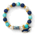 FREE Today: Save The Whales Ocean Themed Bracelet - Blue Beaded Elastic Bracelet With Whale Pendant - image 8