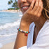FREE Today: Protect Cute Ocean Crab Bracelet - Colorful Beaded Bracelet With Red Enamel Crab Charm - image 1