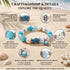 FREE Today: Pearl Shell Charm Octopus Barrel Beaded Bracelet - Ocean Themed Jewelry for Marine Conservation - image 6