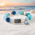 FREE Today: Mermaid Turtle Beaded Bracelet With Pearl Shell - Ocean Themed Protect The Turtles Jewelry - image 5