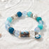FREE Today: Mermaid Turtle Beaded Bracelet With Pearl Shell - Ocean Themed Protect The Turtles Jewelry - Turtle & Shell - 6.3" / 16cm (Stretchable) - image 0