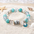 FREE Today: Ocean Themed Protect Seahorses Bracelet - Seahorse Beaded Bracelet With Shell Charm - image 5