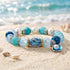 FREE Today: Protect Dolphins Awareness Bracelet - Dolphin Beaded Bracelet With Pearl Shell Charm - image 4