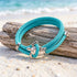 FREE Today:  Save The Sea Turtles Bracelet - Braided Rope Wrap Bracelet With Turtle Charm - image 4