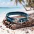 FREE Today: The Shark Guardian Bracelet - Minimalist Woven Rope Bracelet With Shark Hook Clasp - Teal - image 7