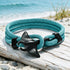 FREE Today: The Midnight Manta Rays Bracelet - Braided Rope Bracelet To Protect Marine Life - SkyBlue - image 6