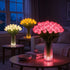 LED Flower Bouquet Tulip Night Light - Ambient Bouquet Table Lamp That Glows - image 4