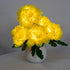 Eternal Peony Flower Pot LED Lamp - USB Rechargeable Glowing Peony Table Lamp - image 8