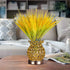 Sunlit Wheat LED Lamp With Crystal Pineapple Vase - Glowing Wheat Bouquet Table Lamp - image 4
