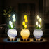Tulip LED Night Light Decor With Glass Vase - Romantic Glowing Flower Night Light Lamp - image 1