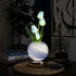 Tulip LED Night Light Decor With Glass Vase - Romantic Glowing Flower Night Light Lamp - Blue - image 3