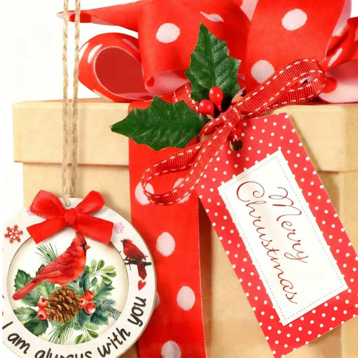 I Am Always With You - Custom DIY Photo Frame Memorial Hanging Ornament - image 4