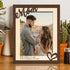 To The World You Are A Mom Photo Frame - Custom Mom DIY Picture Desk Frame - Dark Brown - image 4
