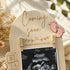 Coming Soon Baby Ultrasound Photo Frame - DIY Wooden Sonogram Picture Desk Frame - image 4