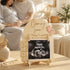 Coming Soon Baby Ultrasound Photo Frame - DIY Wooden Sonogram Picture Desk Frame - image 2